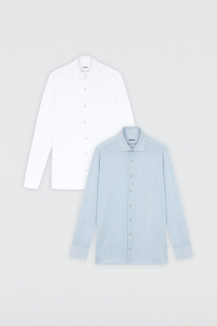 sepiia Pack 2 camisas formales (hombre)