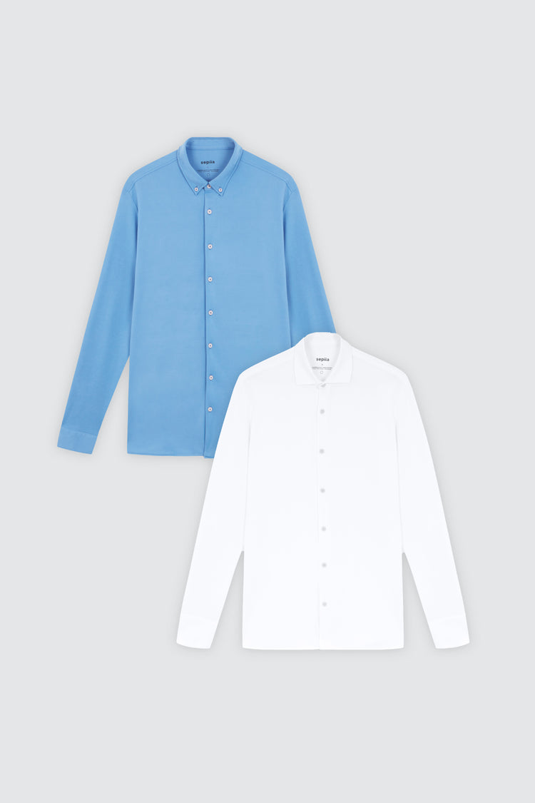 sepiia Pack Camisa Casual + Formal (hombre)