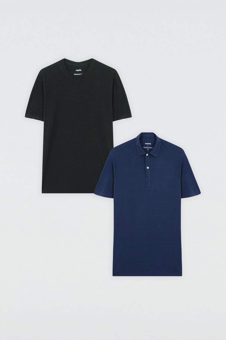 sepiia Pack Polo + Camiseta (hombre)