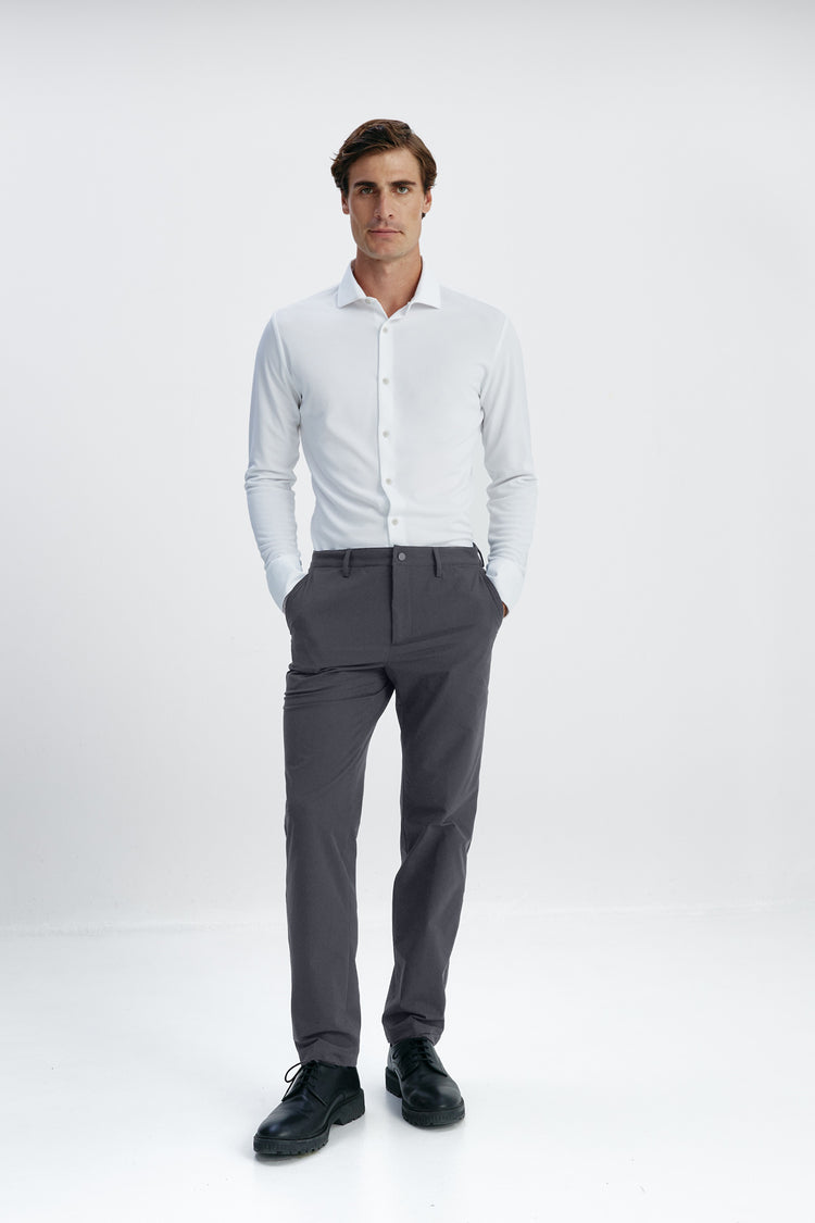 Sepiia Pantalón De Hombre Nova Gris Slim