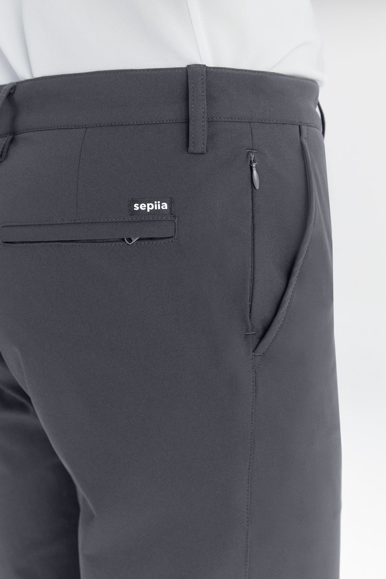 Sepiia Pantalón De Hombre Nova Gris Slim