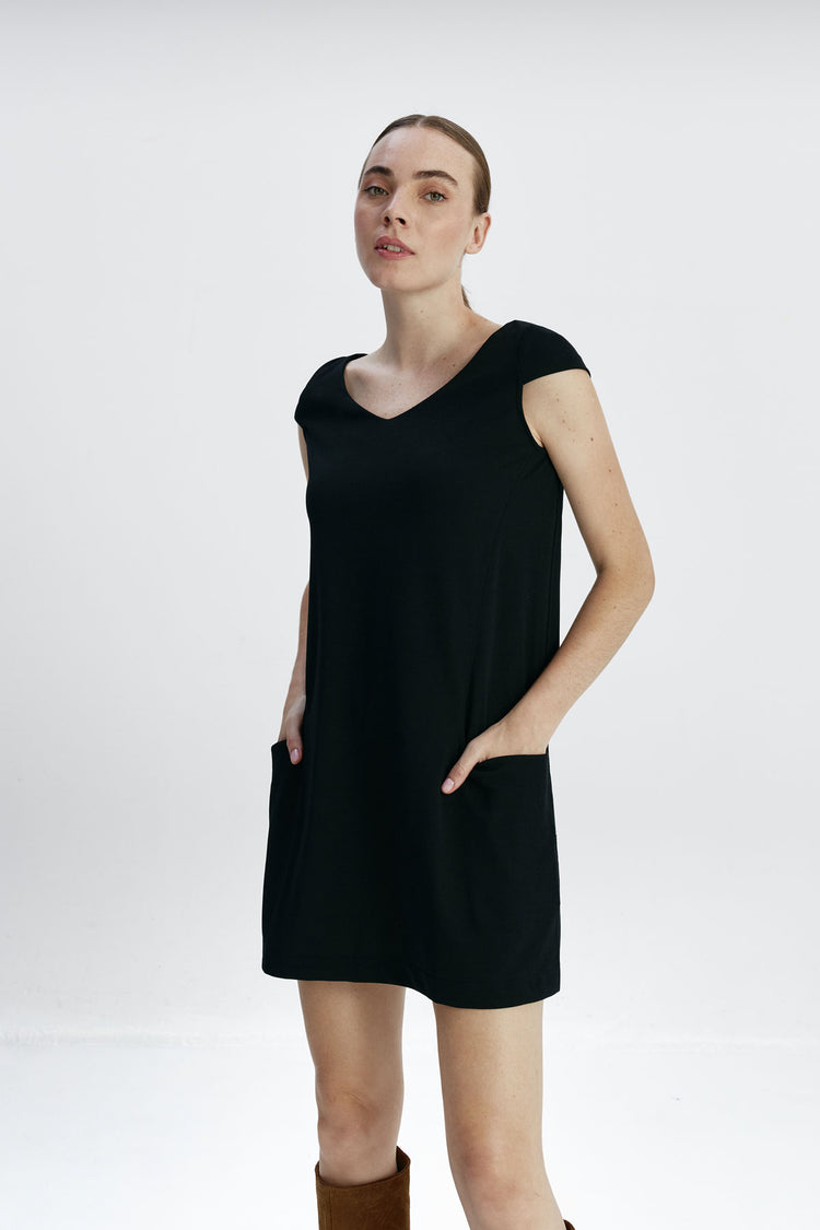 Sepiia Vestido Mujer Negro Maggoo