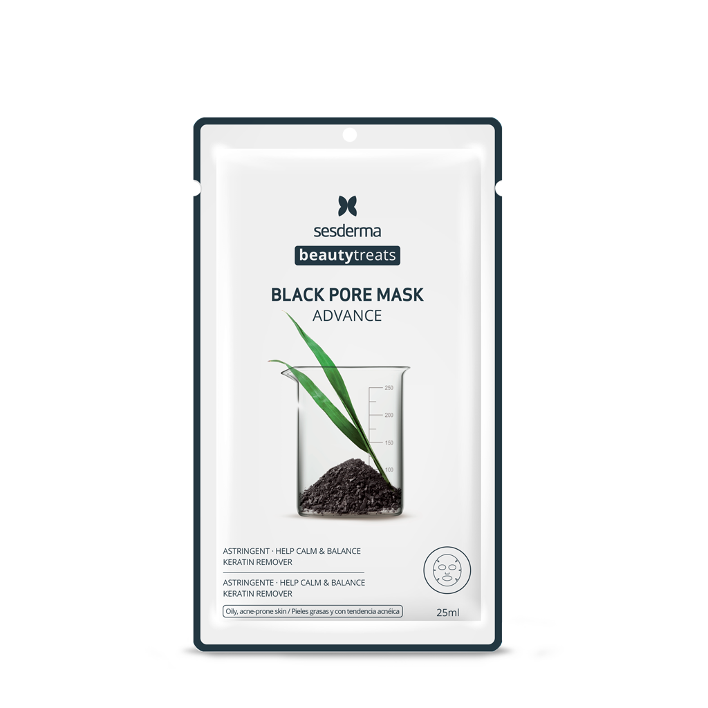 sesderma BEAUTY TREATS Máscara Facial Black Pore Mask