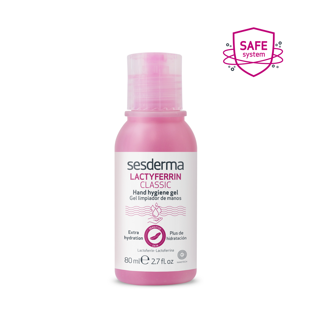 sesderma LACTYFERRIN CLASSIC Gel limpiador de Manos 80ml