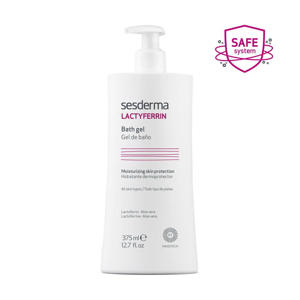 sesderma LACTYFERRIN Gel de Baño Hidratante Dermoprotector 375 ml