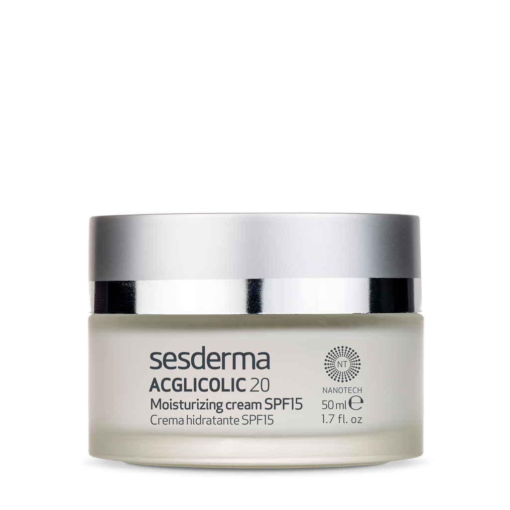 sesderma ACGLICOLIC 20 crema hidratante SPF 15
