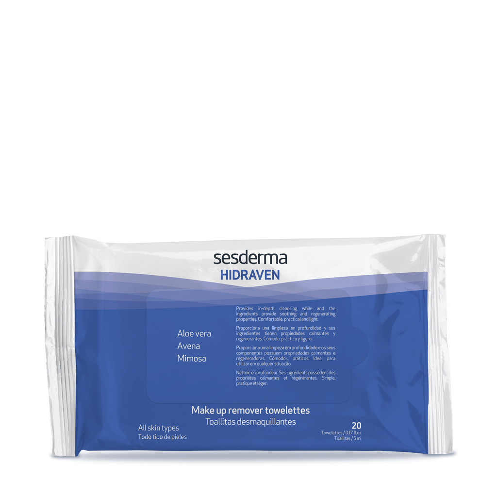 sesderma HIDRAVEN Toallitas desmaquillantes