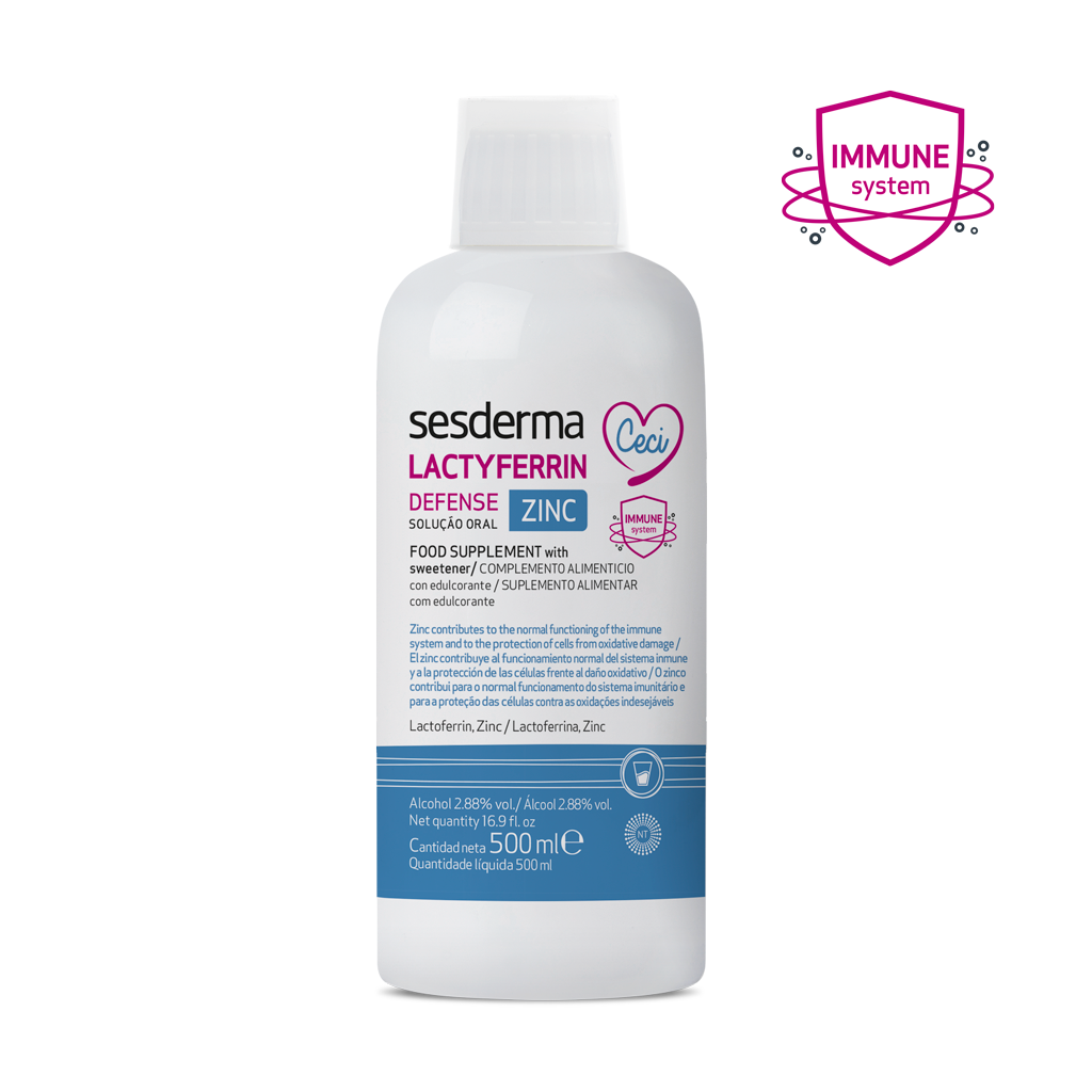 sesderma LACTYFERRIN Defense Zinc 500ml