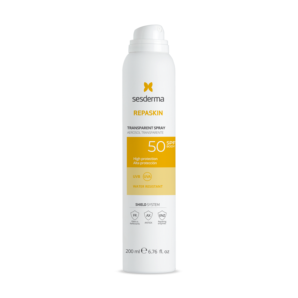 sesderma REPASKIN Aerosol transparente SPF50