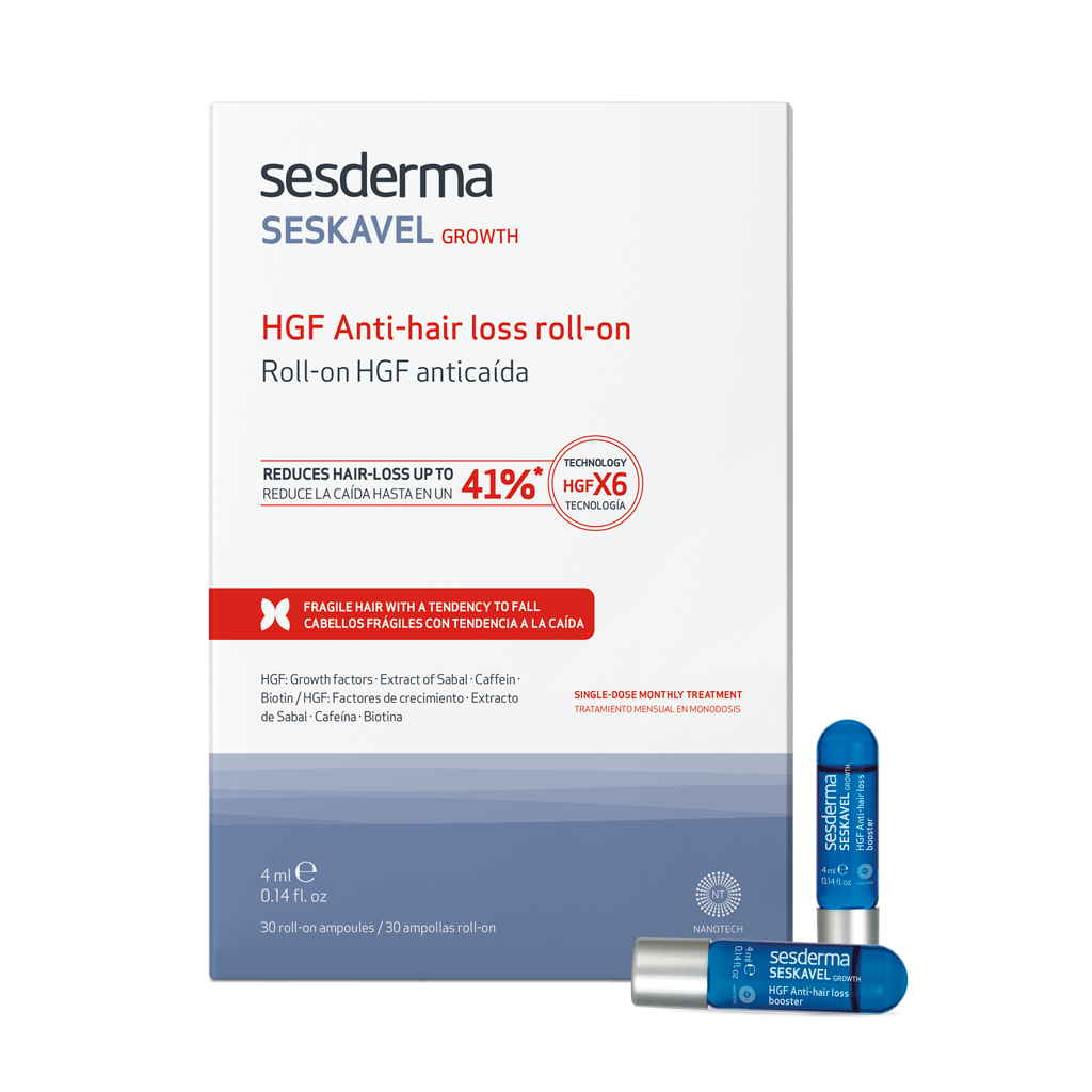 Sesderma SESKAVEL GROWTH HGF Anticaida 30 Ampollas