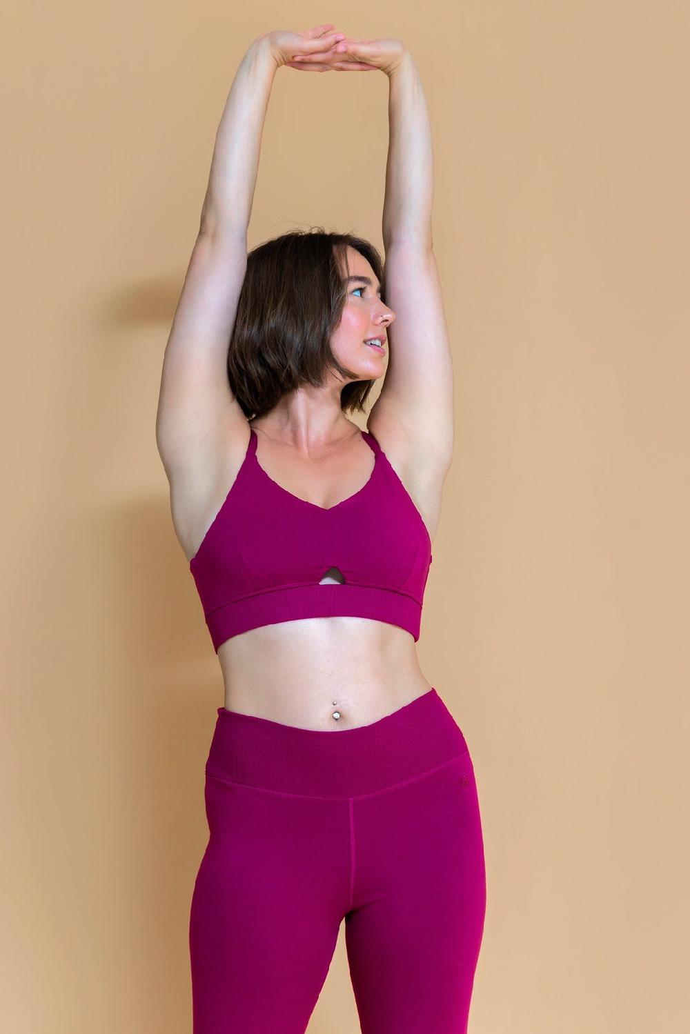 Shambhala Barcelona Bra Vidya Ciruela