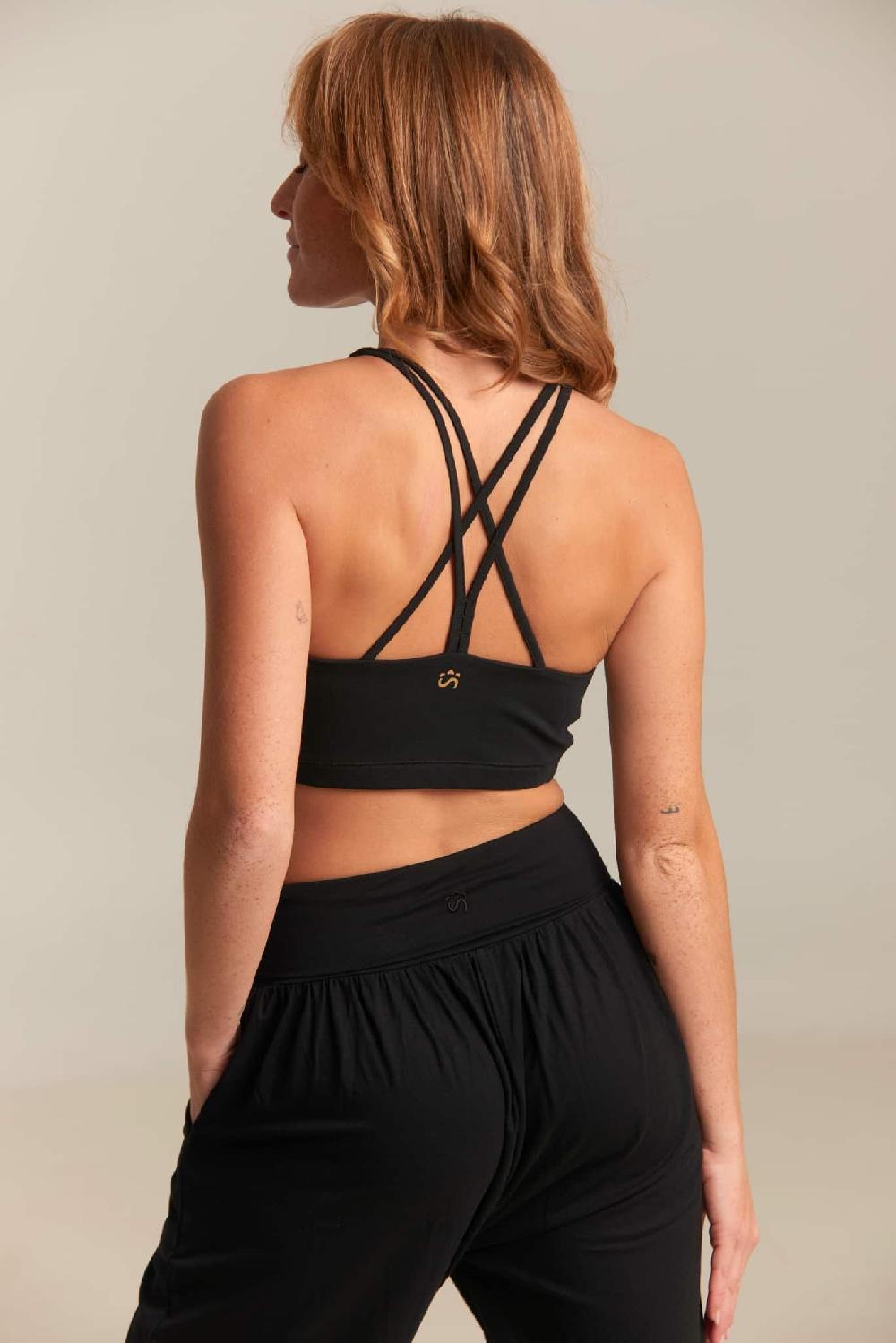 Shambhala Barcelona Bra Vishnu Negro