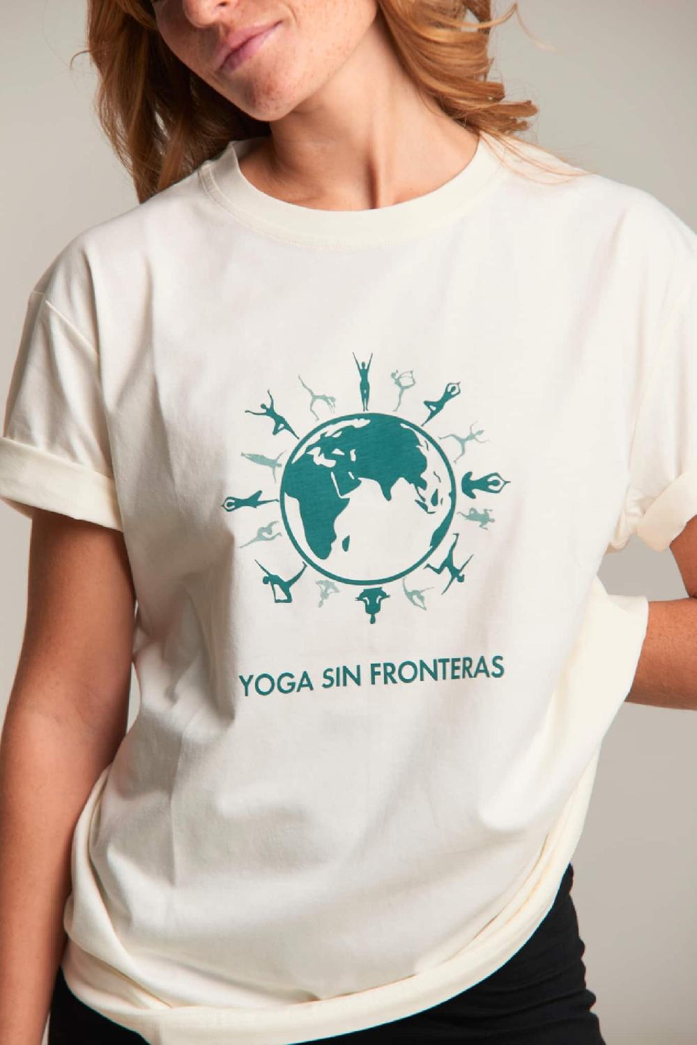 Shambhala Barcelona Camiseta Yoga Sin Fronteras