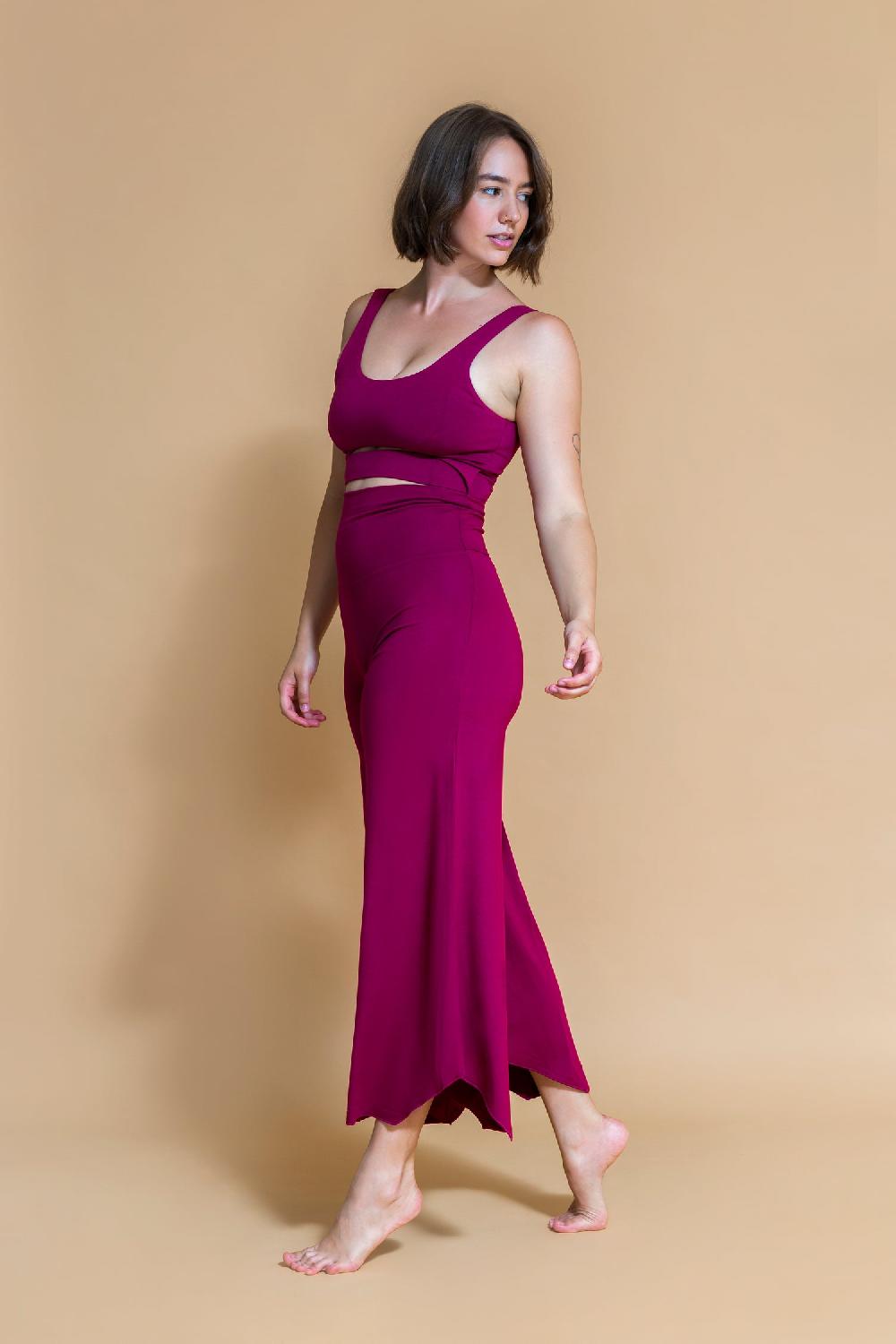 Shambhala Barcelona Pantalón Maya Ciruela