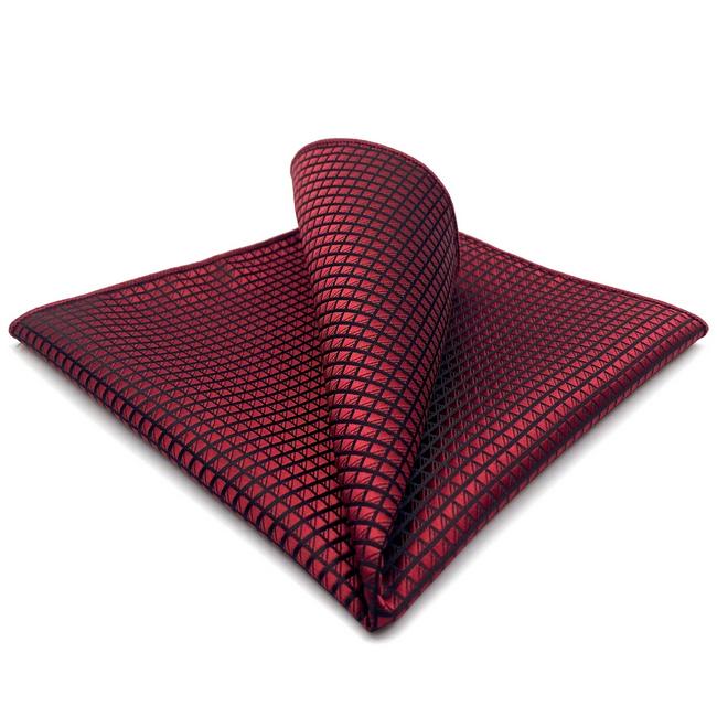 Shlax & Wing 5 Pieces Assorted Mens Pocket Square Fashion Gift Classic Handkerchiefs Set 3-12