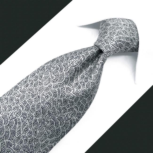 Shlax & Wing A43 White Black Pattern Mens Neckties Fashion Dress Pocket Square Set Unique Accessory Extra Long Size Ties