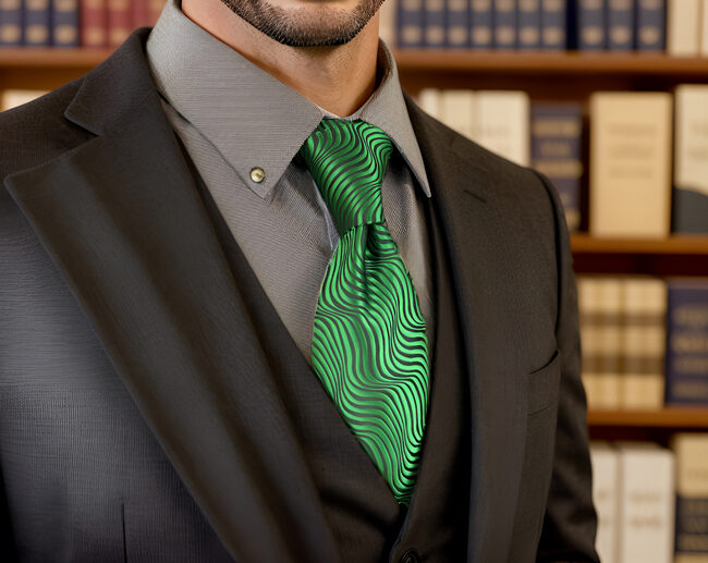 shlax & wing A45 Emerald Green Ripple Classic Wedding Party Gift Extra Long Size Ties Business Fashion
