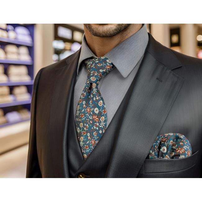 shlax & wing A52 Seaweed Green Floral Mens Neckties Hanky Set Classic Dress Extra Long Size Party Fashion shlax & wing A52 Seaweed Green Floral Mens Neckties Hanky Set Classic Dress Extra Long Size Party Fashion