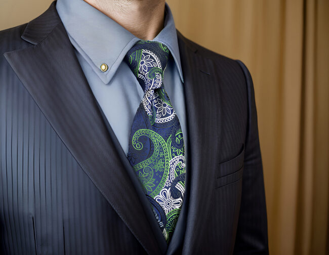 shlax & wing A58 Blue Green Paisley Mens Neckties Classic Wedding Ties Groom