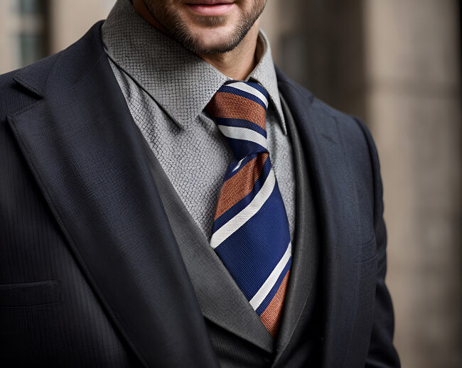 Shlax & Wing A59 Multicolor Striped Mens Neckties Hanky Set Dress Fashion Extra Long Size Ties Classic