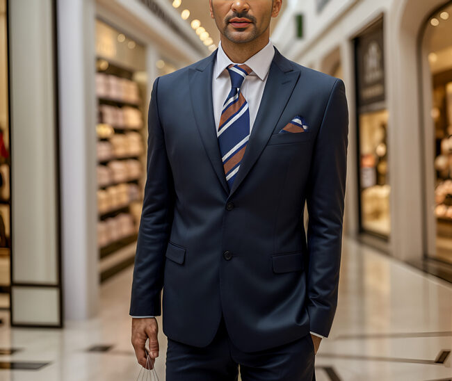 Shlax & Wing A59 Multicolor Striped Mens Neckties Hanky Set Dress Fashion Extra Long Size Ties Classic