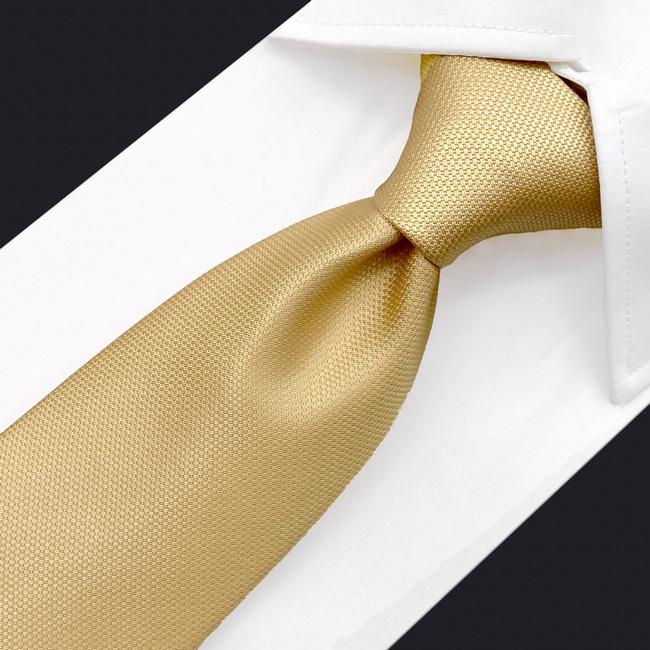 Shlax & Wing A80 Light Yellow Solid Mens Necktie Pocket Square Set Fashion Skinny Tie Gift Wedding 63″