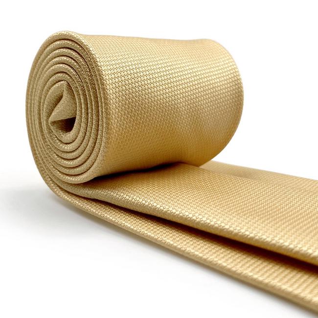 Shlax & Wing A80 Light Yellow Solid Mens Necktie Pocket Square Set Fashion Skinny Tie Gift Wedding 63″