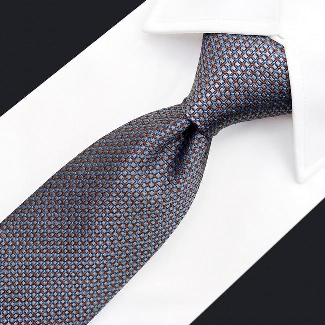 Shlax & Wing A96 Light Gray Polka Dots Mens Ties Pocket Square Set Fashion Party 63″ Classic Skinny Necktie Gift