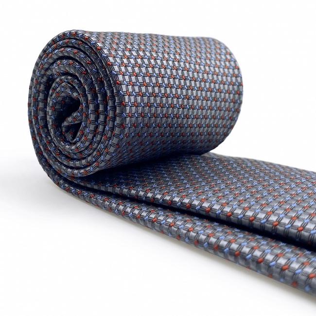 Shlax & Wing A96 Light Gray Polka Dots Mens Ties Pocket Square Set Fashion Party 63″ Classic Skinny Necktie Gift