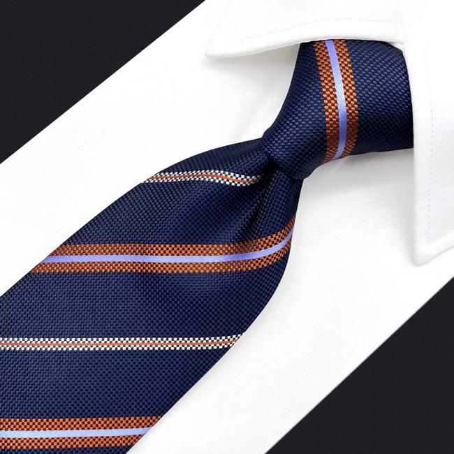 Shlax & Wing A97 Blue Striped Mens Neckties Pocket Square Set Gift Fashion Party Novelty Business 63″