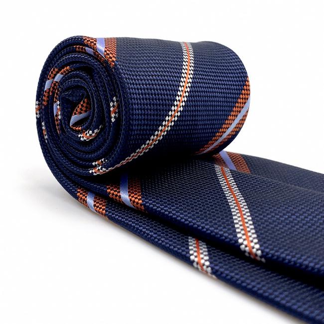 Shlax & Wing A97 Blue Striped Mens Neckties Pocket Square Set Gift Fashion Party Novelty Business 63″