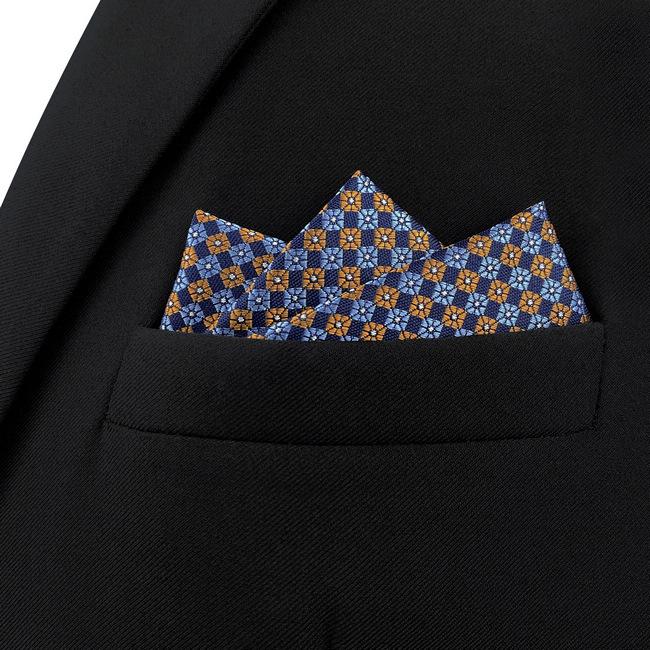 Shlax & Wing AH68 Multicolor Floral Mens Pocket Square Fashion Groom Dress Gift Handkerchief