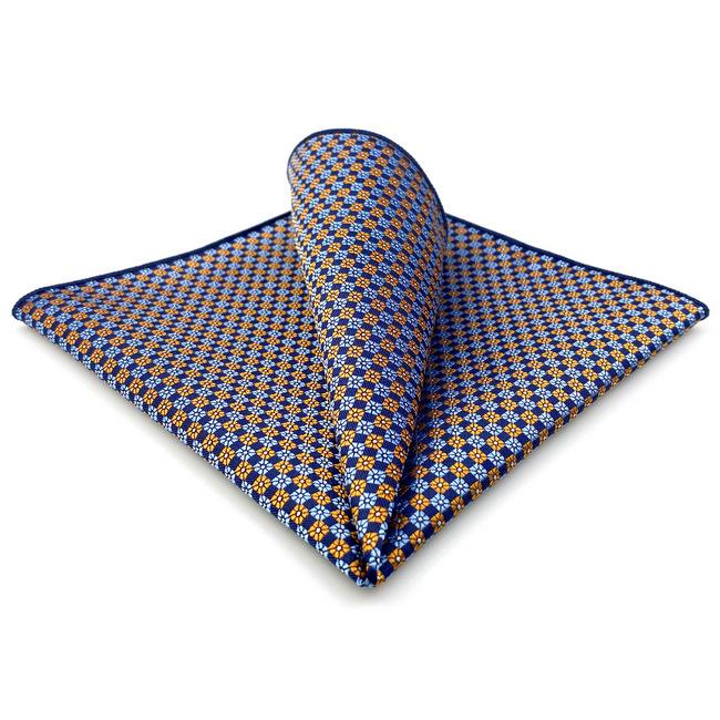 shlax & wing AH68 Multicolor Floral Mens Pocket Square Fashion Groom Dress Gift Handkerchief