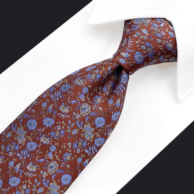 Shlax & Wing B32 Red Floral Mens Neckties Pocket Square Set Classic Dress Party Fashion Extra Long Size Wedding