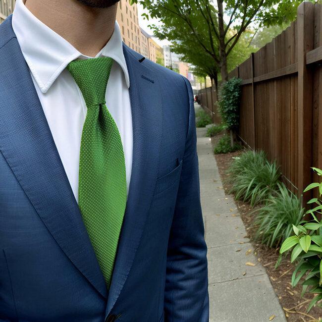 Shlax & Wing B50 Green Solid Mens Necktie Set Fashion Pocket Square Classic Extra Long Size Wedding