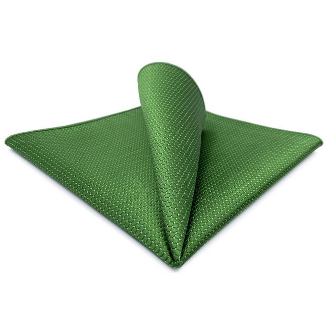 shlax & wing B50 Green Solid Mens Pocket Square Fashion Classic Wedding Handkerchief Dress Hanky