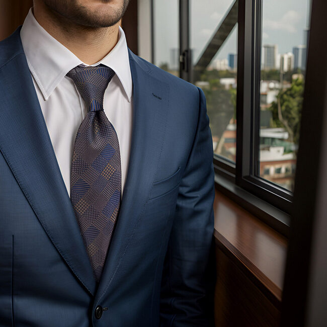 Shlax & Wing B53 Brown Checkes Mens Neckties Pocket Square Set Classic Fashion Business Extra Long Size Groom