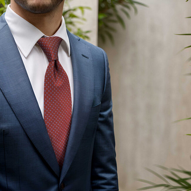 Shlax & Wing B64 Red Dots Mens Neckties Pocket Square Set Classic Fashion Wedding Extra Long Size Party