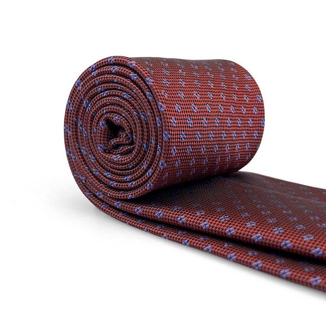 Shlax & Wing B64 Red Dots Mens Neckties Pocket Square Set Classic Fashion Wedding Extra Long Size Party