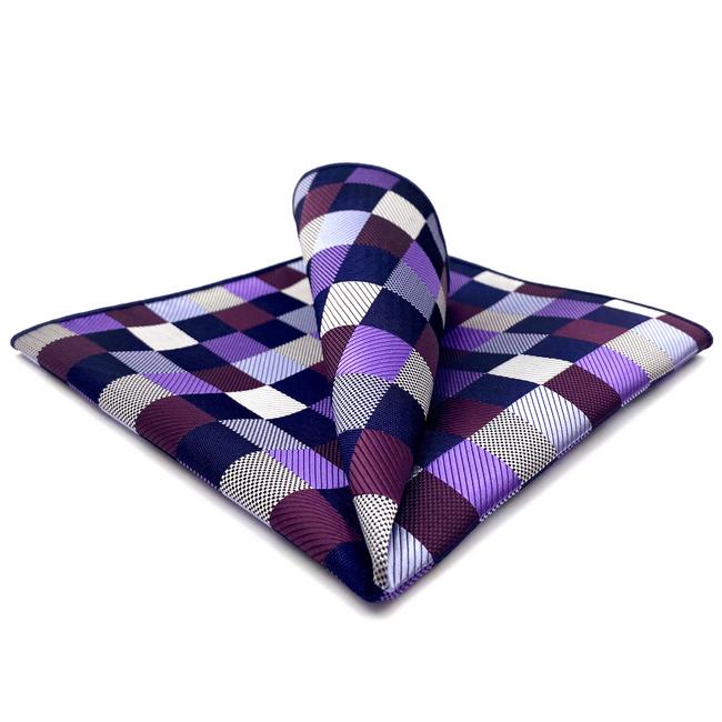 shlax & wing BH2 Checkes Purple Multicolor Mens Pocket Square Silk Fashion Classic Handkerchief Brand New Hanky shlax & wing BH2 Checkes Purple Multicolor Mens Pocket Square Silk Fashion Classic Handkerchief Brand New Hanky
