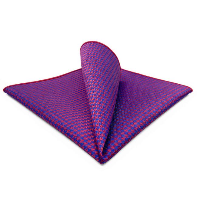 shlax & wing BH44 Multicolor Houndstooth Mens Pocket Square Business Classic