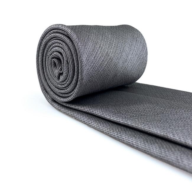 Shlax & Wing C20 Gray Solid Silk Mens Necktie Fashion Wedding Acceossories Hanky Brand New Extra Long Size Ties For Male