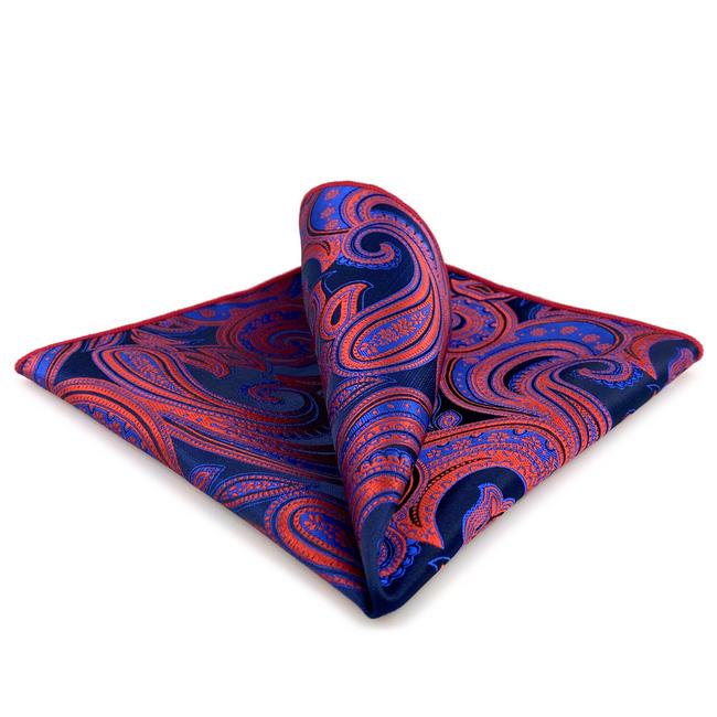 shlax & wing CH12 Navy Red Paisley Silk Jacquard Woven Mens Pocket Square Wedding Fashion Classic Handkerchief Dress Hanky shlax & wing CH12 Navy Red Paisley Silk Jacquard Woven Mens Pocket Square Wedding Fashion Classic Handkerchief Dress Hanky