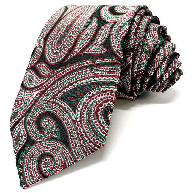 shlax & wing D8 Paisley Multicolor Mens Necktie Silk Wedding Classic Extra long size 63″ Brand New Fashion Ties for male Hanky