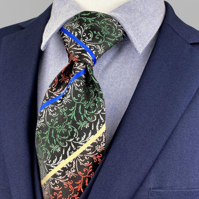 Shlax & Wing F28 Abstract Multicolor Mens Neckties Set Fashion Silk Extra Long Size Groom