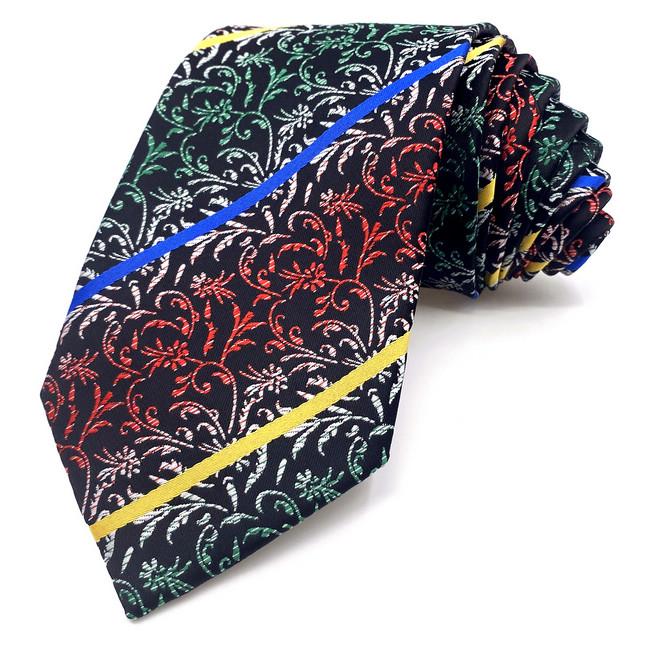 shlax & wing F28 Abstract Multicolor Mens Neckties Set Fashion Silk Extra long size Groom