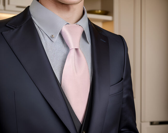 Shlax & Wing F8 Baby Pink Solid Men Necktie Set Silk Fashion Ties For Male Wedding XL Gift Hanky