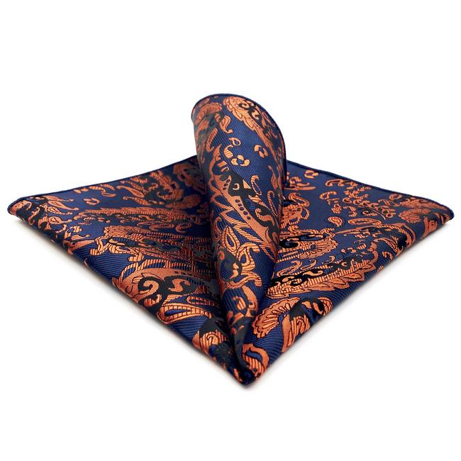 shlax & wing FH12 Multicolor Geometric Mens Pocket Square Classic Fashion Handkerchief Acceossories Wedding