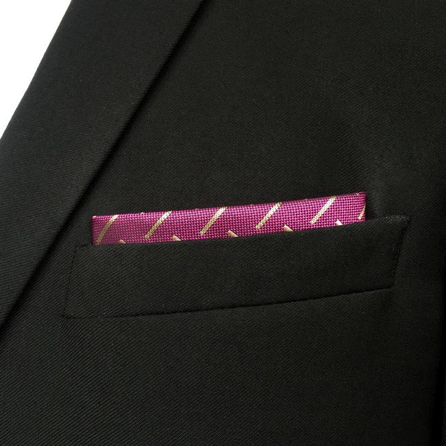 Shlax & Wing FH17 Pink Abstract Mens Pocket Square Classic Fashion Handkerchief Acceossories Wedding