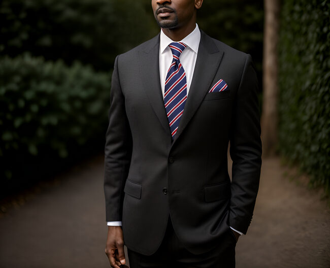 Shlax & Wing G04 Blue Red Striped Mens Neckties Set Silk Classic Ties For Men Wedding Extra Long Size Accessory Hanky Party